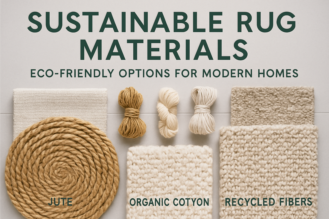 Sustainable Rug Materials: Eco-Friendly Options for Modern Homes