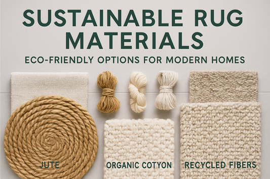 Sustainable Rug Materials: Eco-Friendly Options for Modern Homes