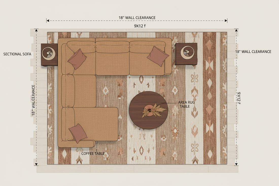 Rug Size Chart – The Ultimate 2026 Guide Choosing the Perfect Rug Size for Every Room