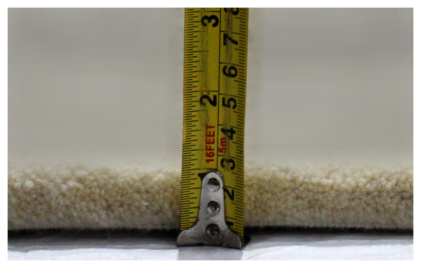 Hand Knotted Gabbeh Tribal Wool Rug 8x10 - Beige with Brown Charcoal