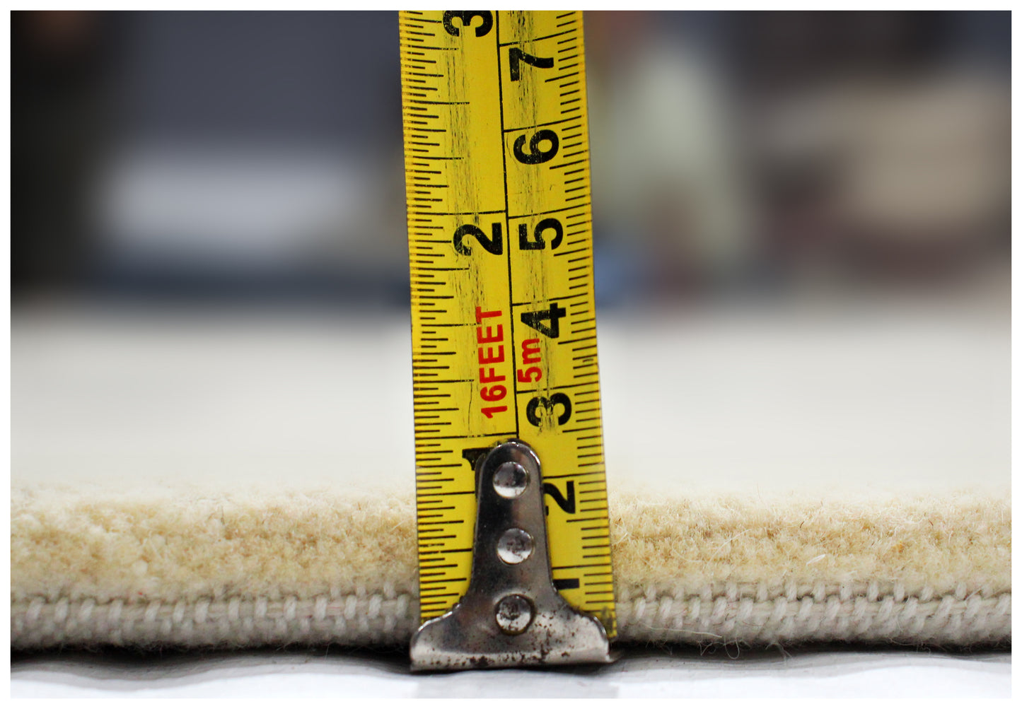 Hand Knotted Contemporary Gabbeh Patchwork Wool Rug 8x10 - Ivory Grey Multi