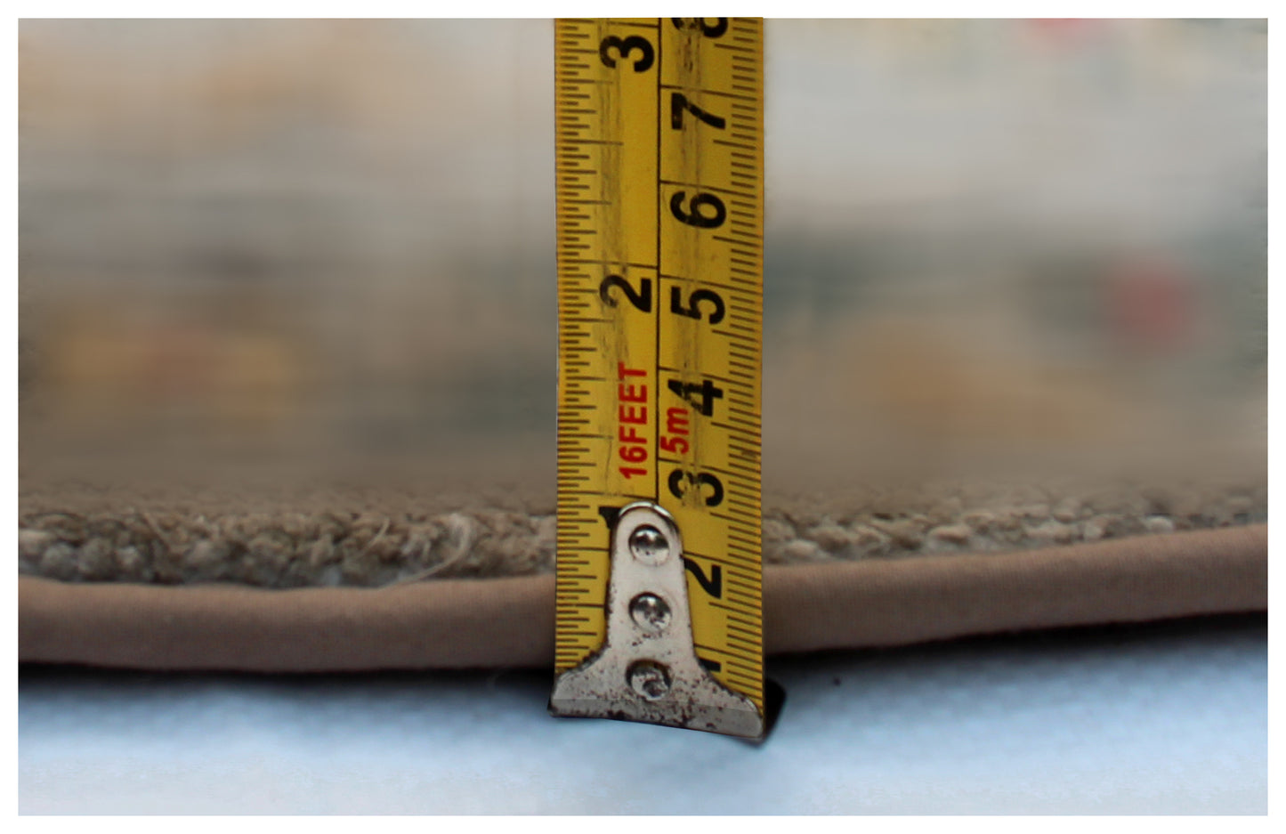 Hand Knotted 8x10 Persian Wool Viscose Area Rug - Vintage Antique Grey Red Teal Gold Floral Distressed