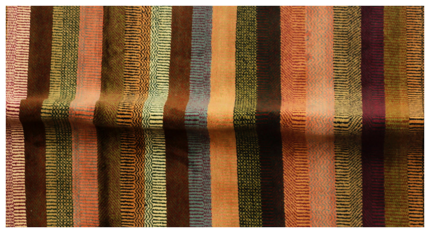 Hand Knotted Modern Striped Runner Rug - Multicolor 100 KPSI 3x16 3x10