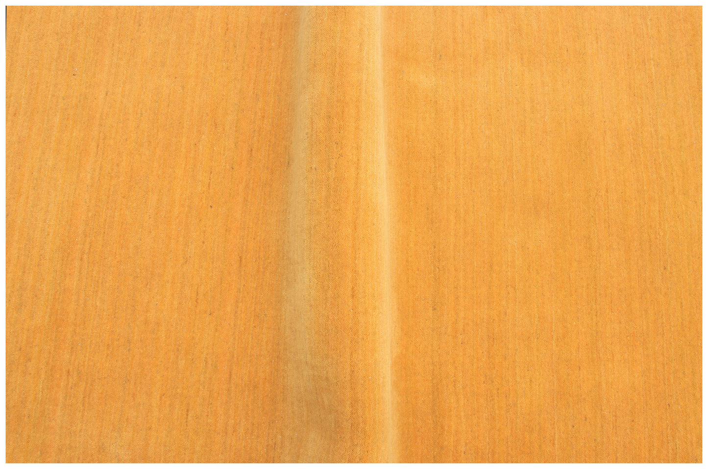 Modern Solid Gold Custom made Handloom wool area rug.