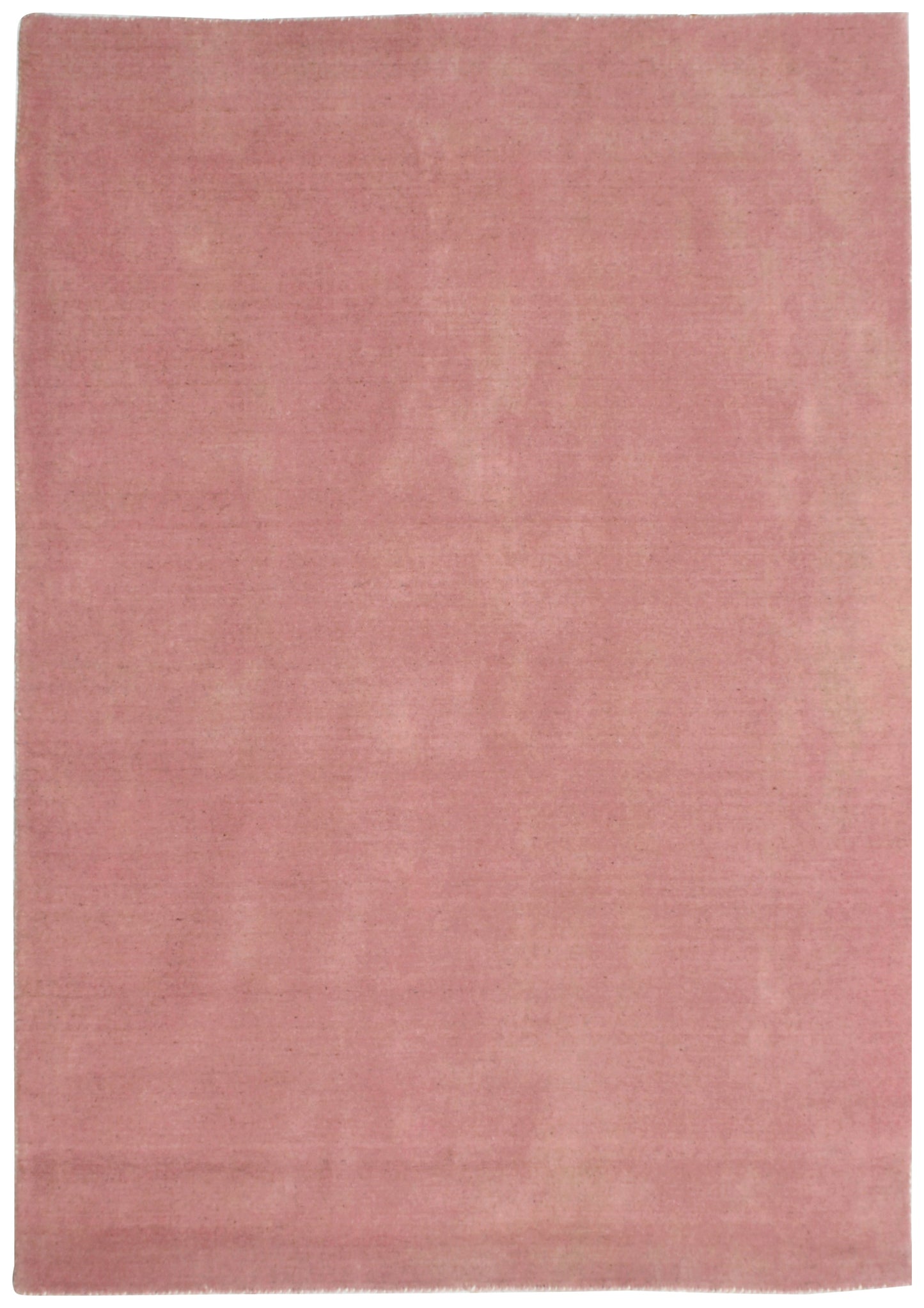 Custom made Modern Solid Pink Handloom wool area rug
