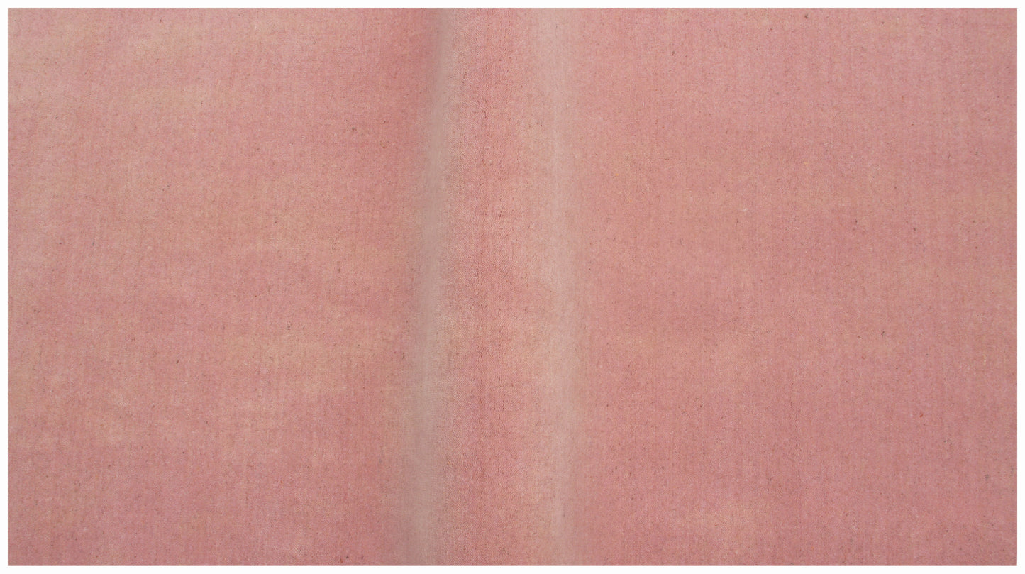 Custom made Modern Solid Pink Handloom wool area rug