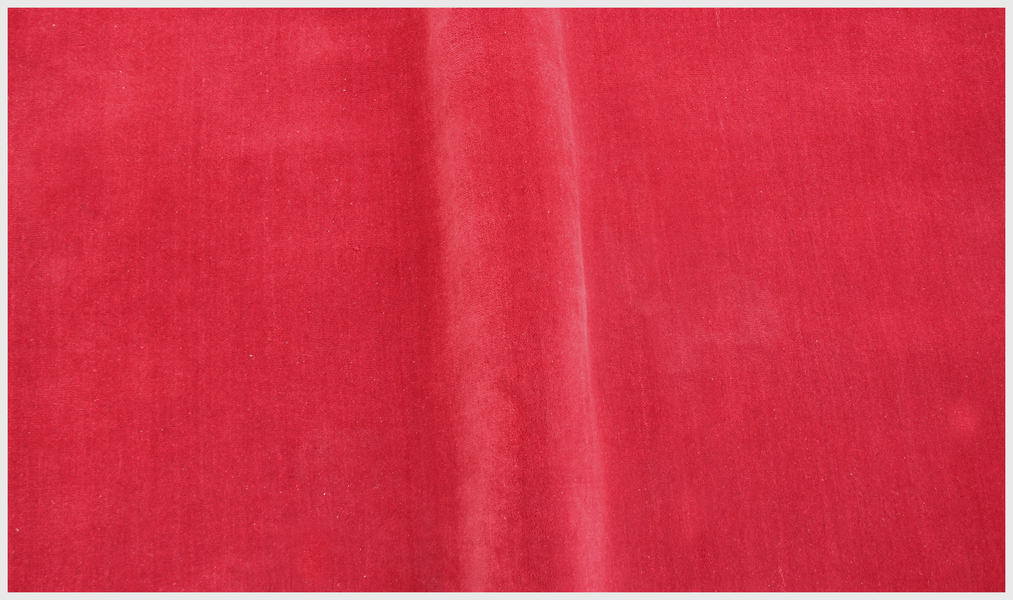 Custom Made Modern Solid Maroon Handloom Wool Area Rug