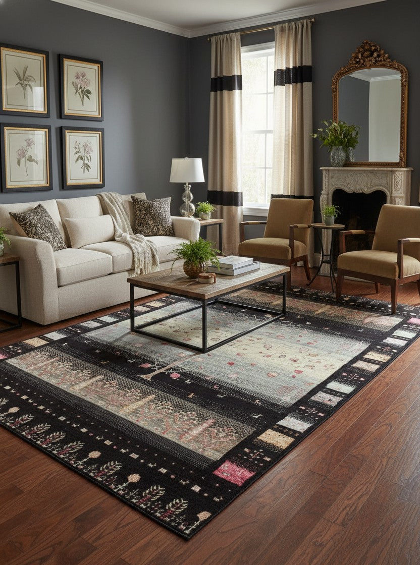 Hand Knotted Tree of Life Rug: A Timeless Masterpiece for Your Home