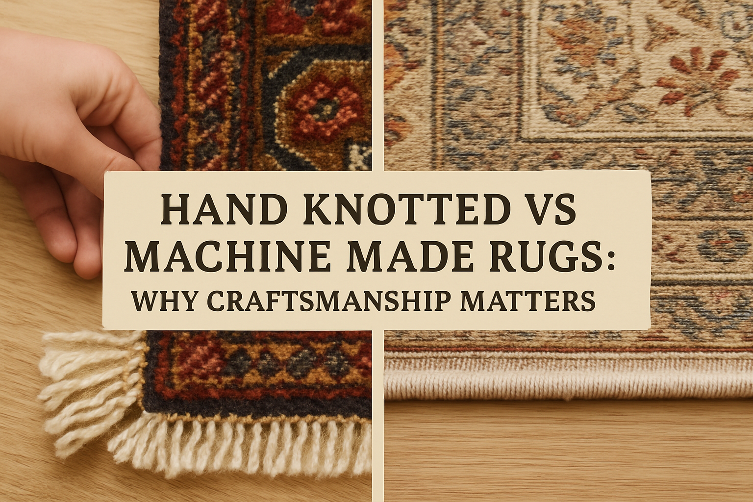 Hand Knotted vs Machine Made Rugs: Why Craftsmanship Matters Unveiled ...