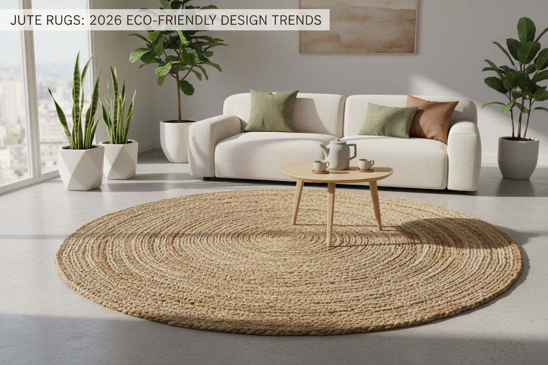 Jute Rugs for 2026: Cleaning, Placement, Benefits & Shop the Best Eco-Friendly Trends