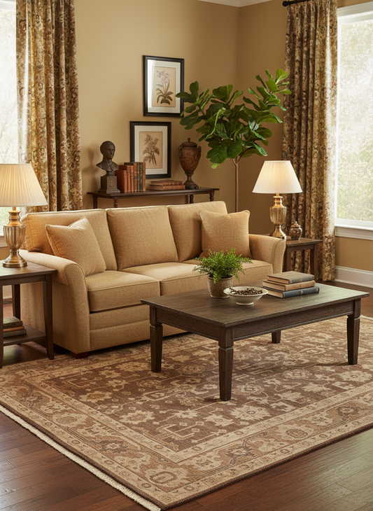 The Timeless Heirloom: Antique Style Brown & Beige Oushak Rugs - Your Ultimate Investment Guide 2026