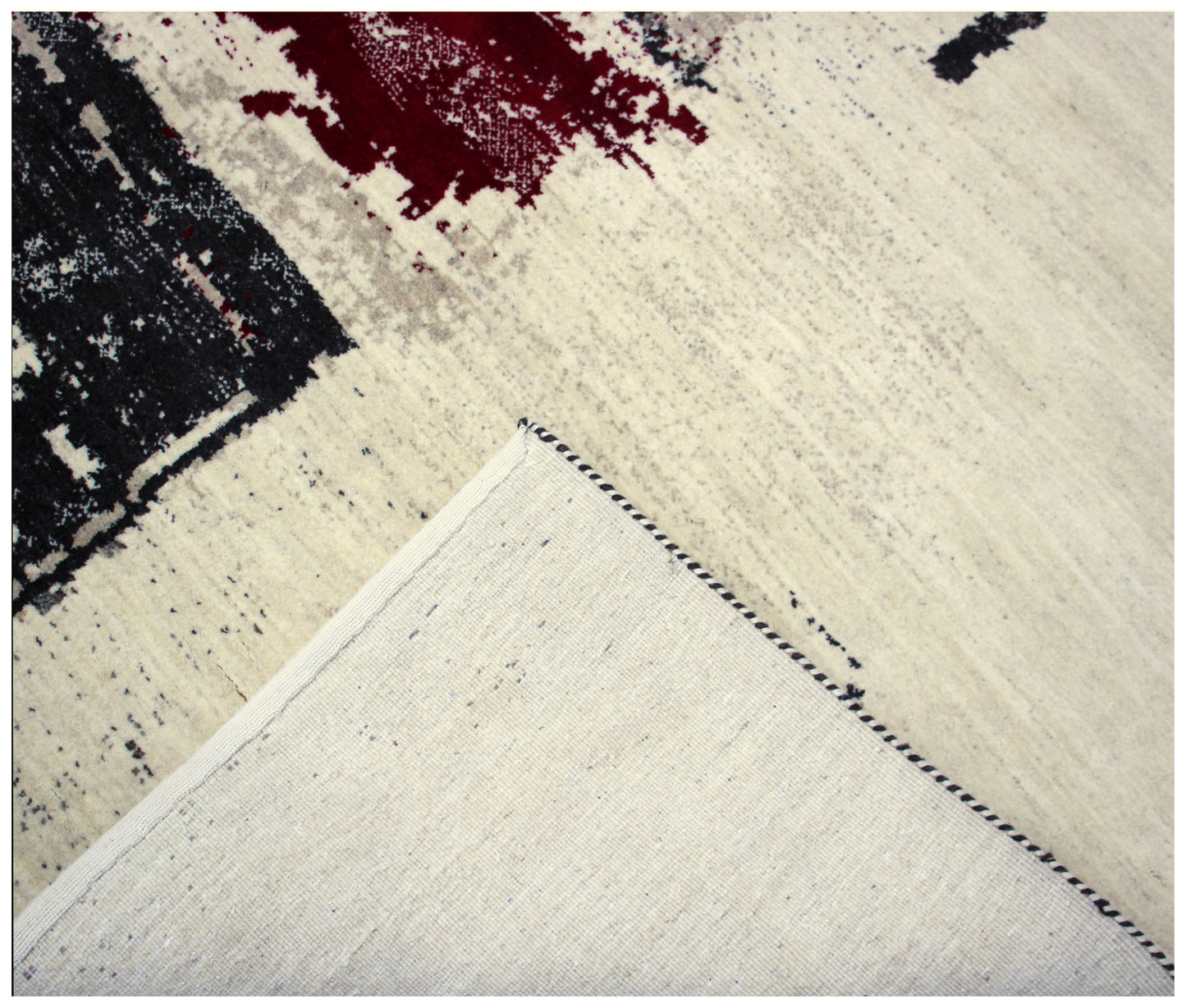 Hand Knotted Gabbeh Tribal Wool Rug 8x10 - Grey Multi Color Border