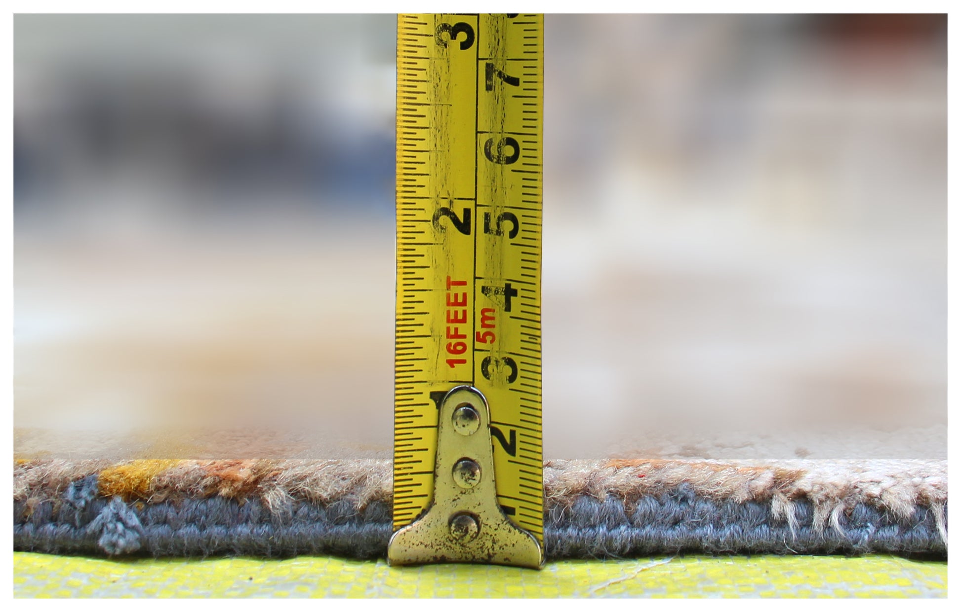 Artisan Hand Knotted Wool Viscose – Brown Gold Navy Grey Modern Abstract 85 KPSI 8x10 Area Rug