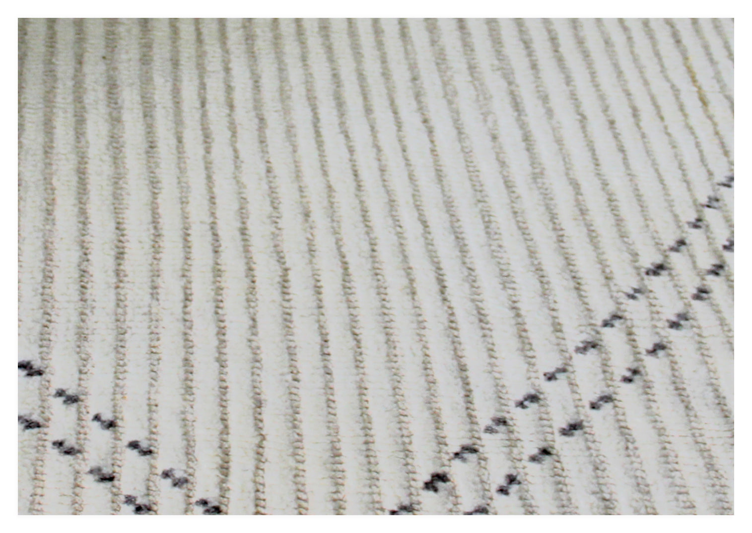 Textured fabric with a subtle pattern on a white background