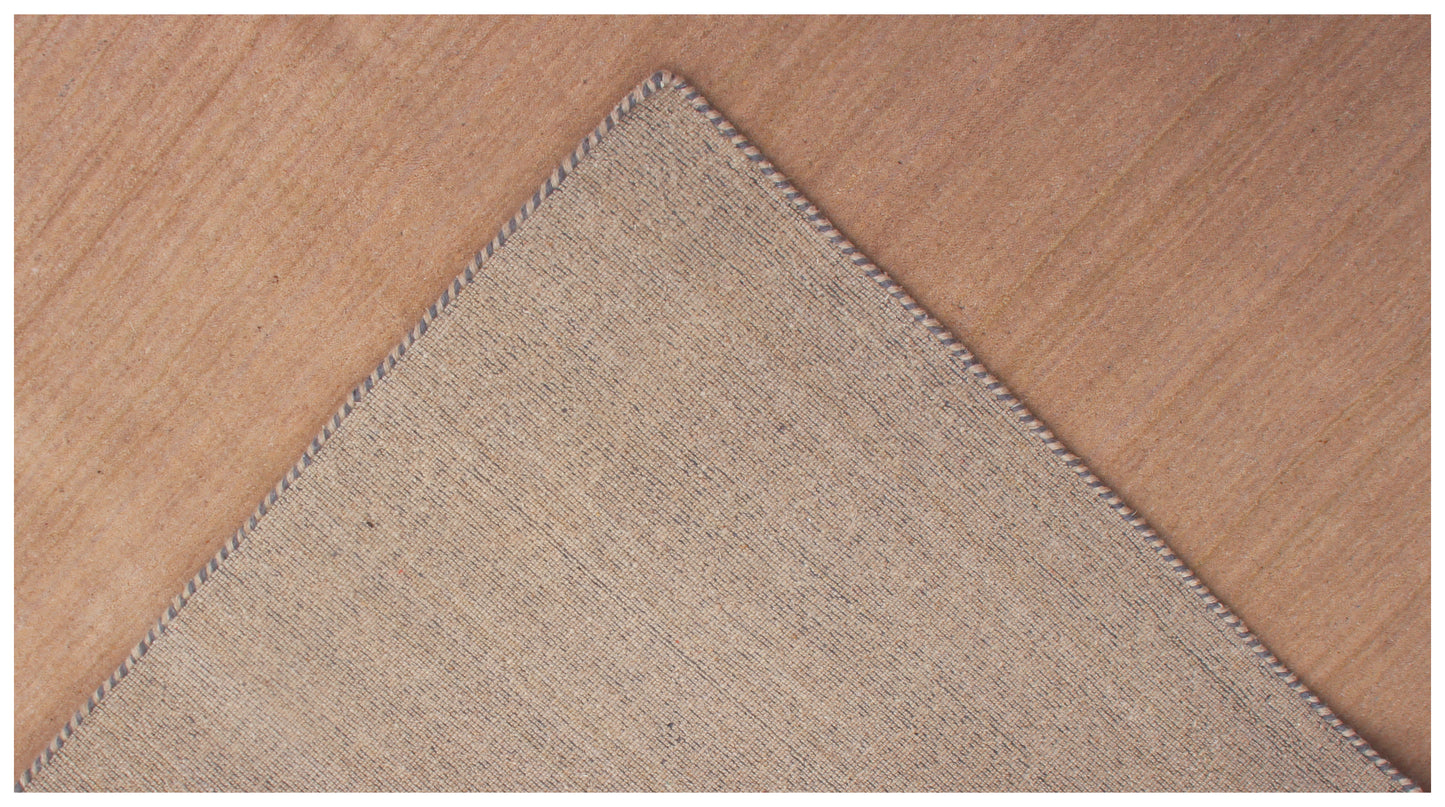 Custom Made Modern Solid Beige Handloom Wool Area Rug – Luxury Handmade Rug in Any Size.