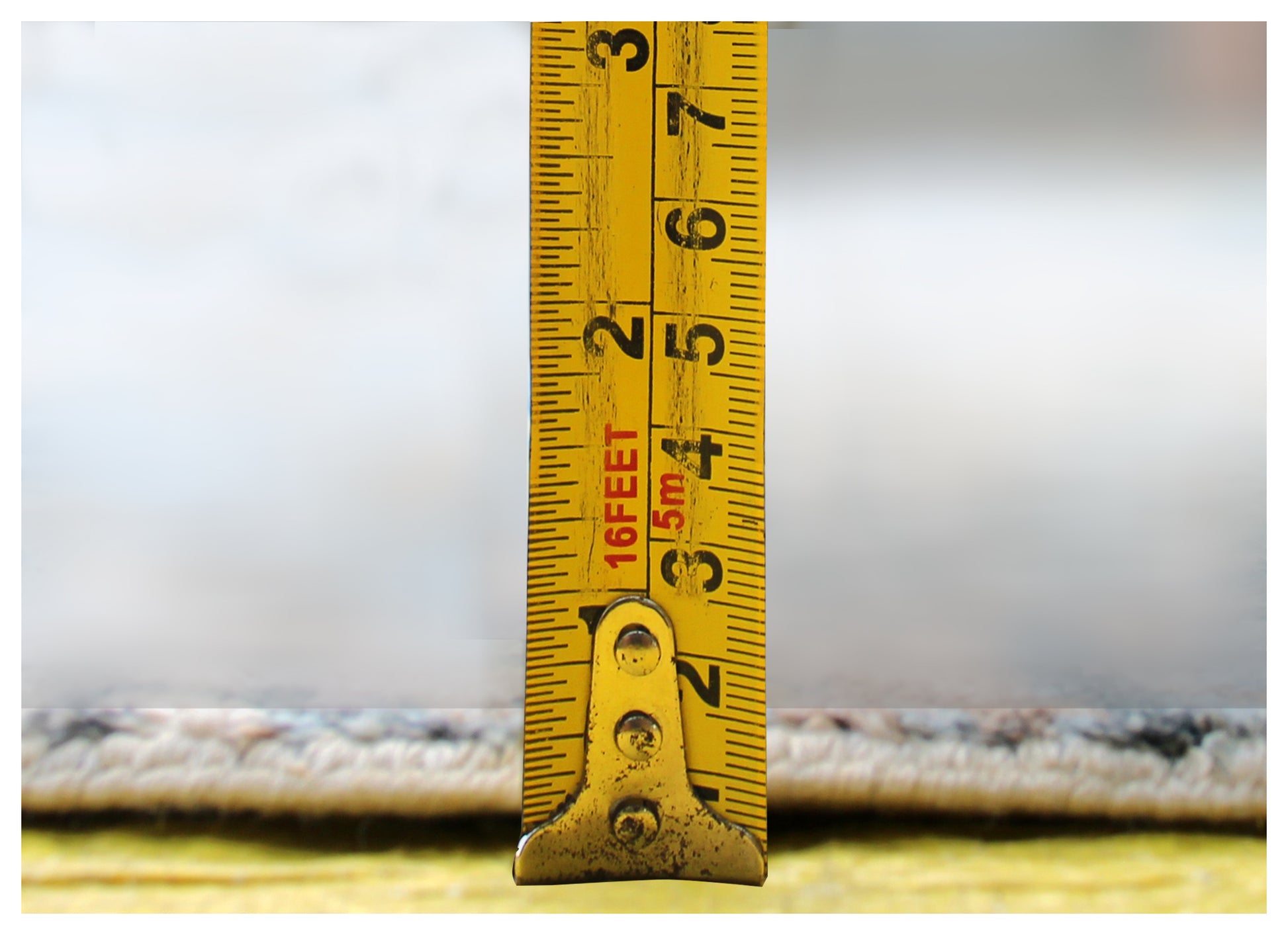 8x10 Hand Knotted Wool Viscose Rug - Grey Beige Modern Abstract Distressed 45 Knots Bhadohi Rugs