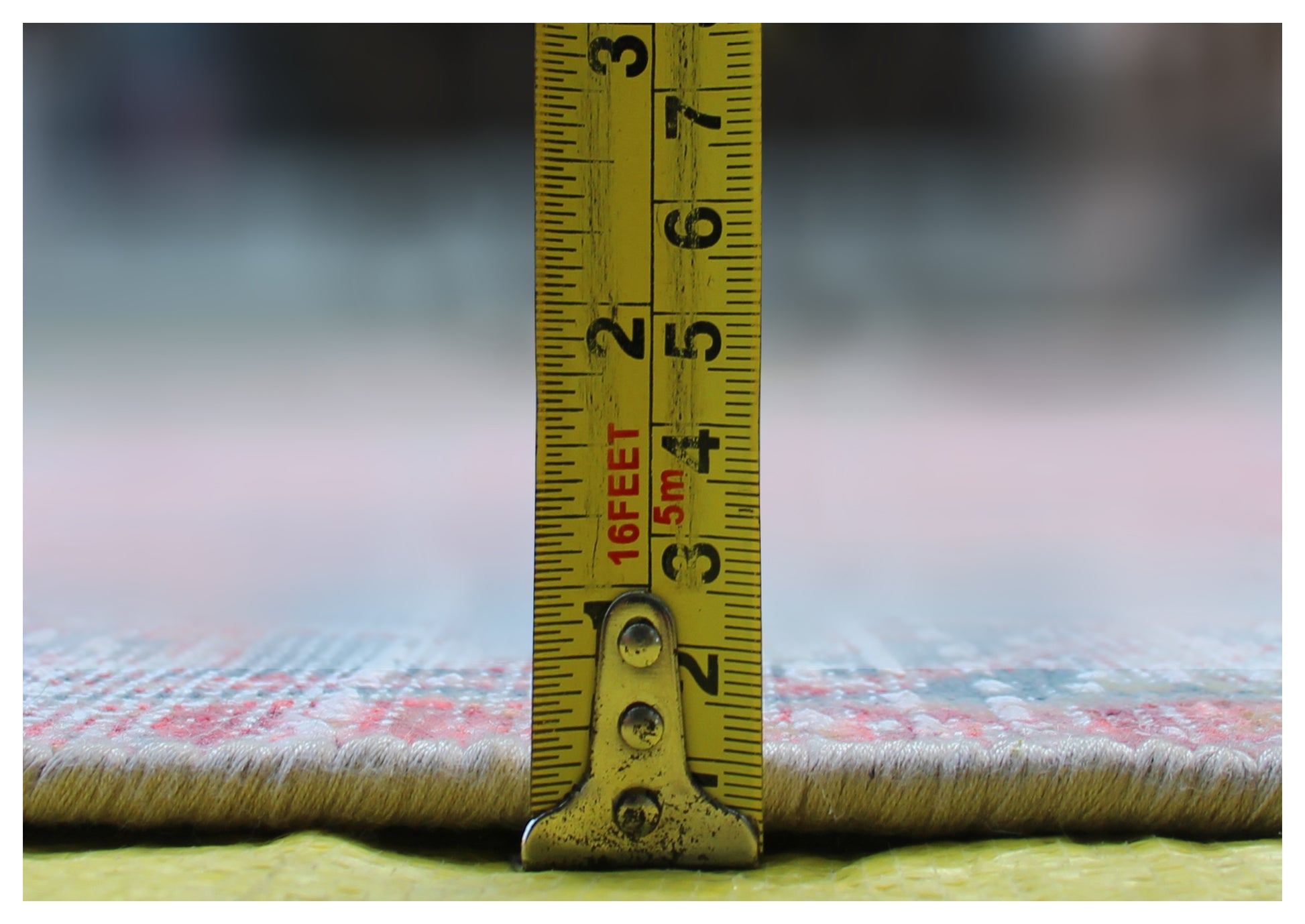 Classic Medallion Hand Knotted Rug 7.6x9.6 - Red Teal Charcoal Vintage 45 KPSI Bhadohi Rugs