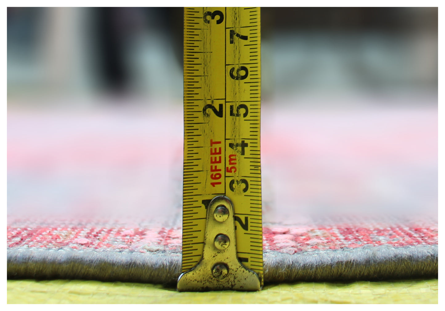 Timeless Hand Knotted Rug 7.6x9.6 - Red Pink Teal Vintage Medallion 45 KPSI Bhadohi Rugs