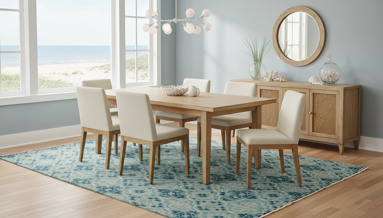 Blue Ivory Moroccan Trellis Hand Knotted 8x10 Wool Area Rug